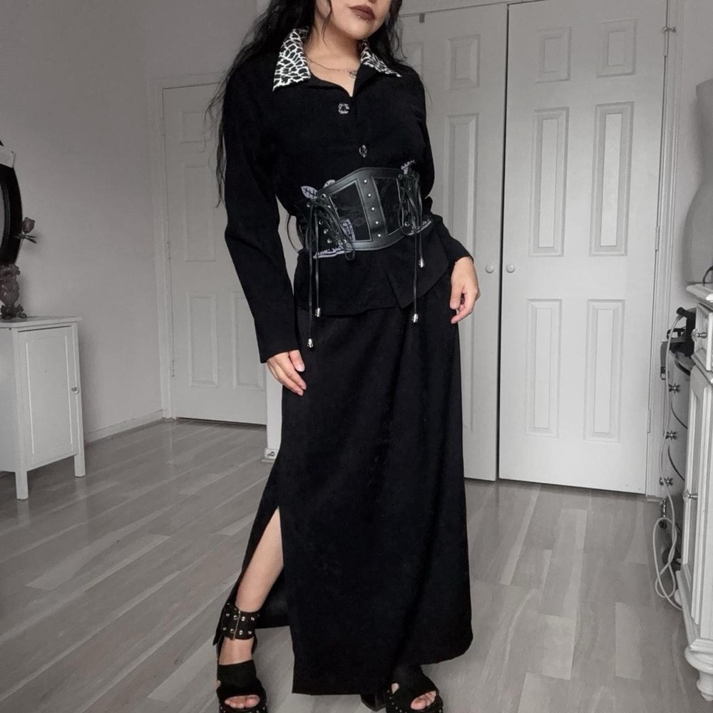 🐘Vintage Boho Whimsygoth Goth Dress Set